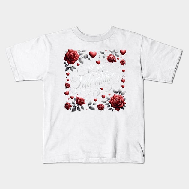 Valentine day 2024 Kids T-Shirt by Fashionkiller1